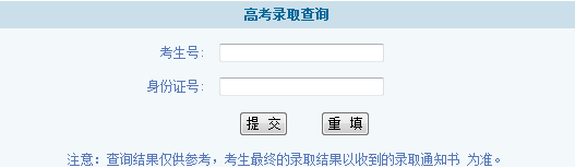 2014年中华女子学院高考录取查询入口2