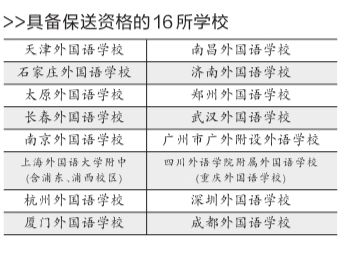 北京无中学入选清华2014年保送生资格校(图)2