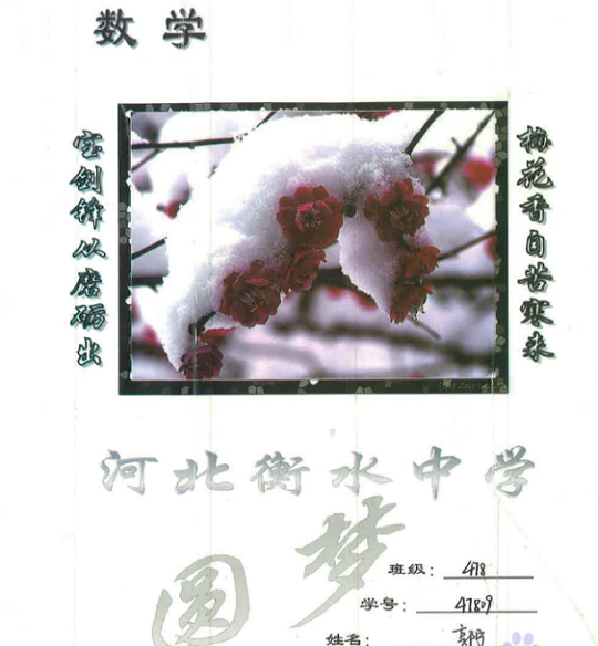 2014衡水中学文科学霸高中数学高考状元笔记一2