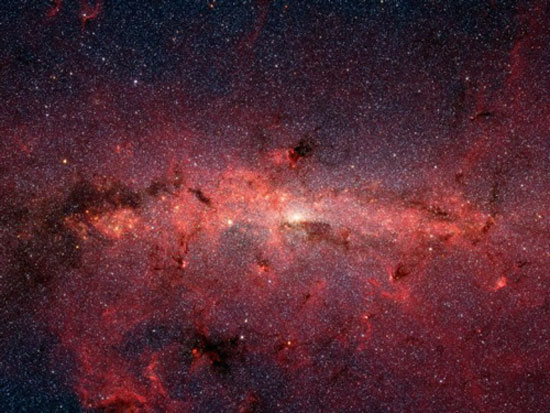 2.6万光年外银河系中心恒星漩涡2