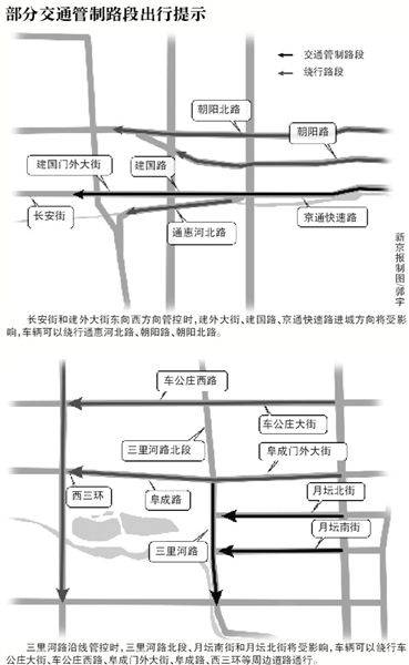 北京2012高考撞上峰会 临时管制路段公布2