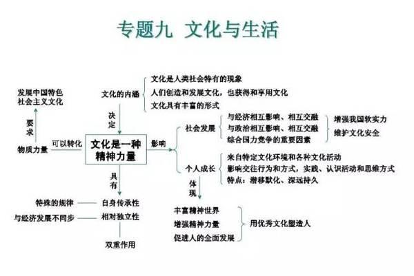 高中政治必修专题知识导图汇总9