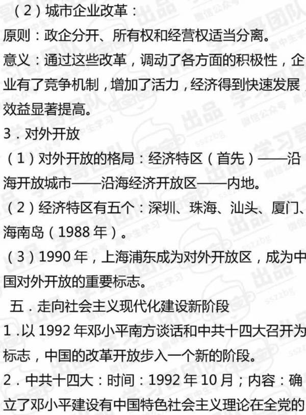 高中历史必修二知识点全汇总32