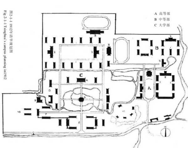 30张罕见规划图，带你见证清华园百年变迁7
