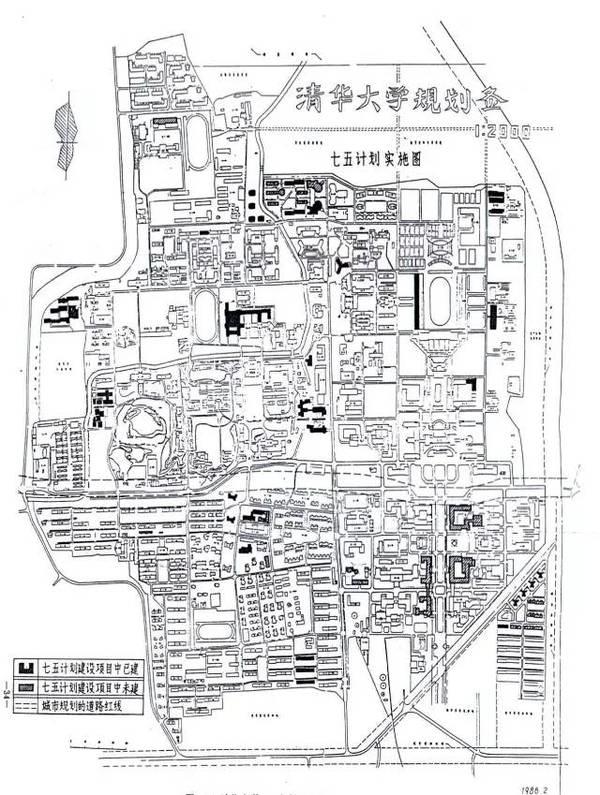 30张罕见规划图，带你见证清华园百年变迁27