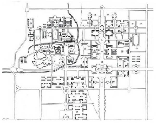 30张罕见规划图，带你见证清华园百年变迁20