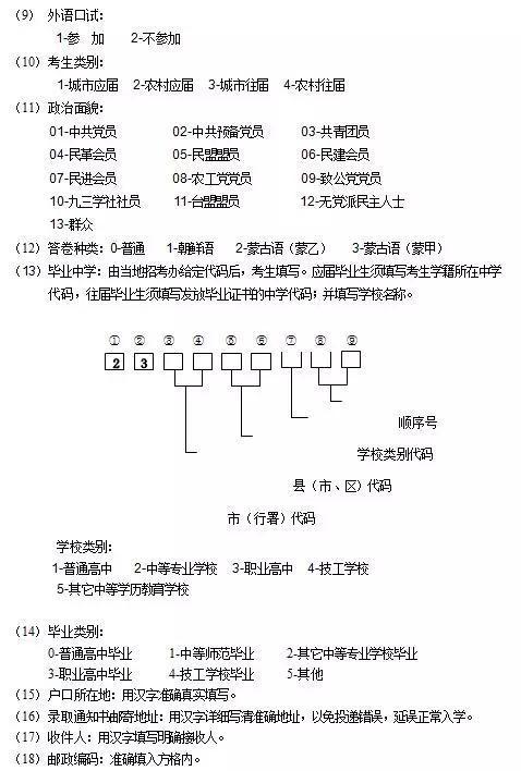 黑龙江2019高考报名10月15日开始 这些要点须知7